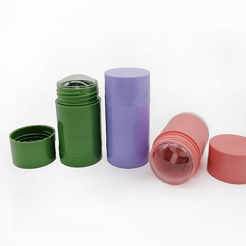40g Empty Deodorant Containers Refillable Plastic Twist-Up Bottle For DIY Cosme