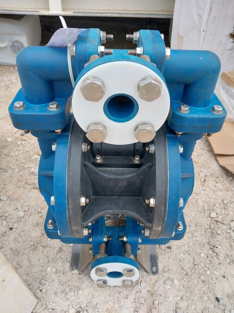 DP25PT Diaphragm Pump 1" Clamped Poly Teflon NPT Threads New