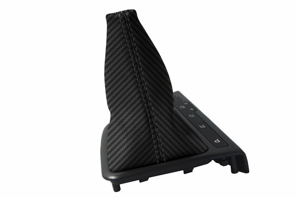 Fits 2011-2015 Kia Optima Carbon Fiber Automatic Shift Boot Cover Black