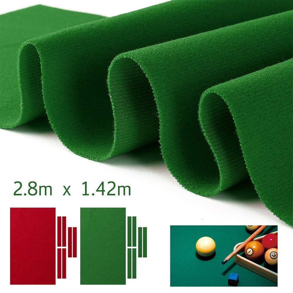 Nylon Billiards Pool Table Cloth 2.8 Meters Long Professional Pool Table Felt...