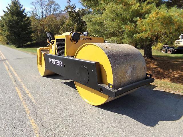 HYSTER C350B DOUBLE SMOOTH DRUM ROLLER