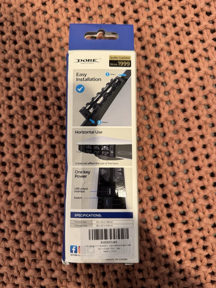 Dobe Cooling Fan for PS5 Digital Console