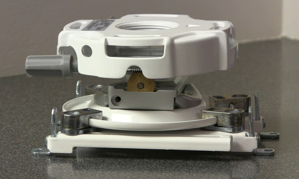 Peerless **White** AV PRG UNV Projector Mount with Precise Image Alignment **NEW