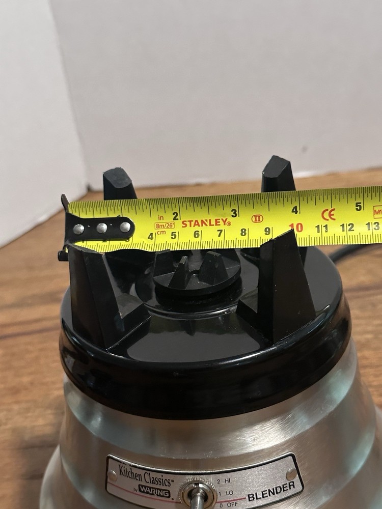Waring Pro Commercial Blender Model 51BL26 Complete Chrome