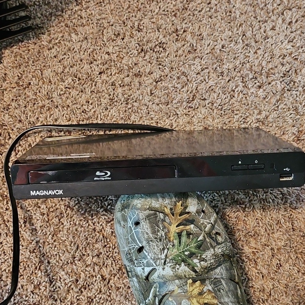 Magnavox Blu-ray Player mbp5320f Black USB Connectivity Used