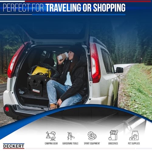 Car SUV Trunk Organizer, 600D Oxford Polyester, Collapsible, Multi