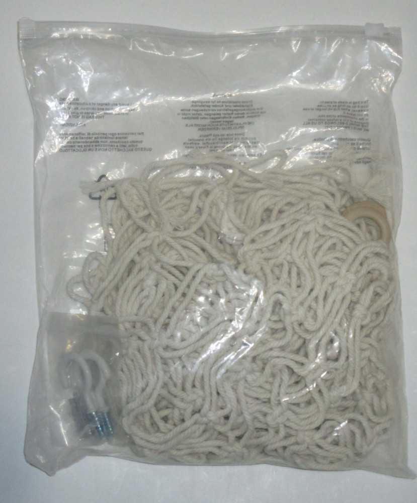 Stuffed Animal Storage Hammock or Net Corner - White - New