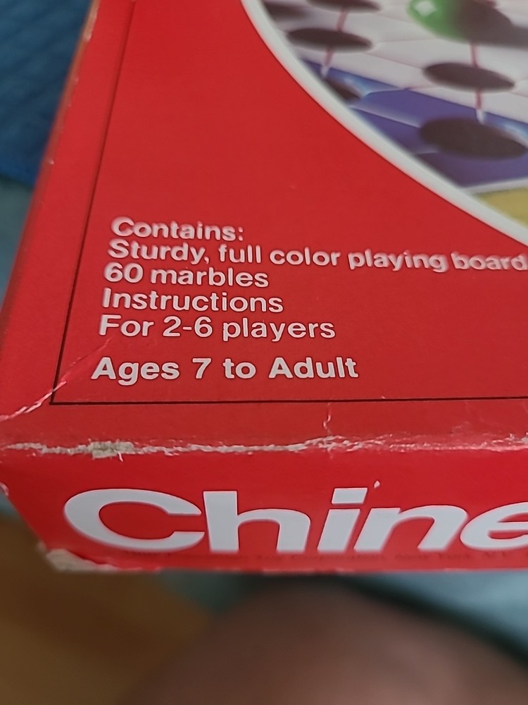 VTG. CHINESE CHECKERS 1992 (BIN M)