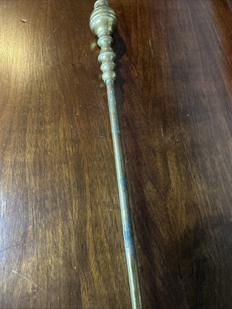 Antique Brass, 3 Piece Fireplace Tool Set