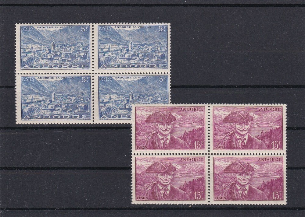 Andorra Scenes Mint Never Hinged Stamps Blocks Ref 28446