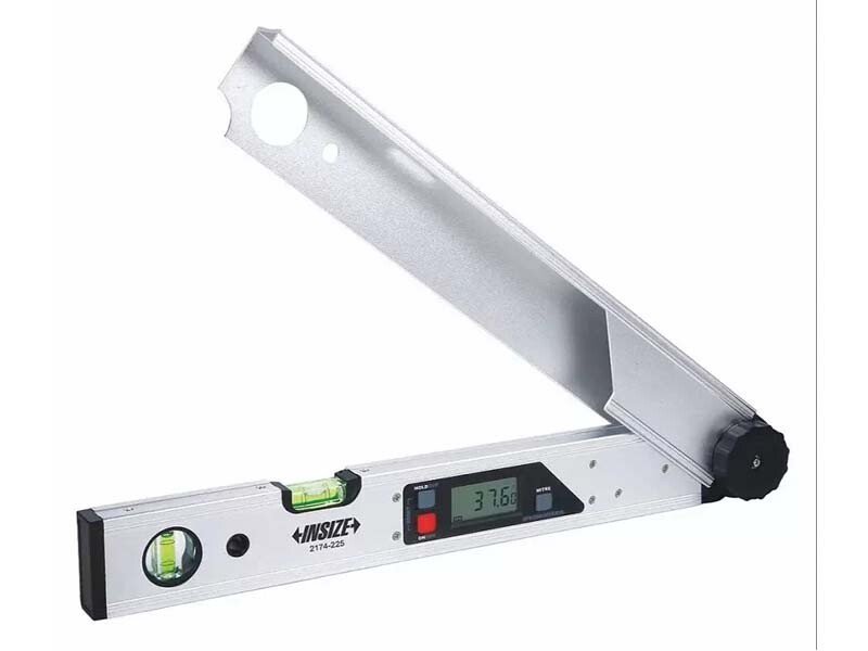 Insize 2174-225 Range 0-225° Waterproof Digital Protractor Heavy Duty