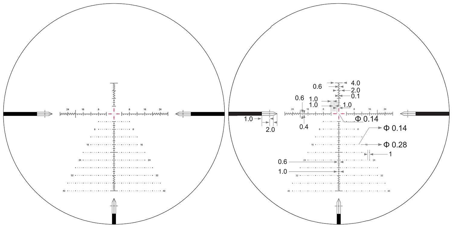 Arken Optics EP5 GENII 7-35X56 FFP MOA VPR Illuminated Reticle with Zero Stop