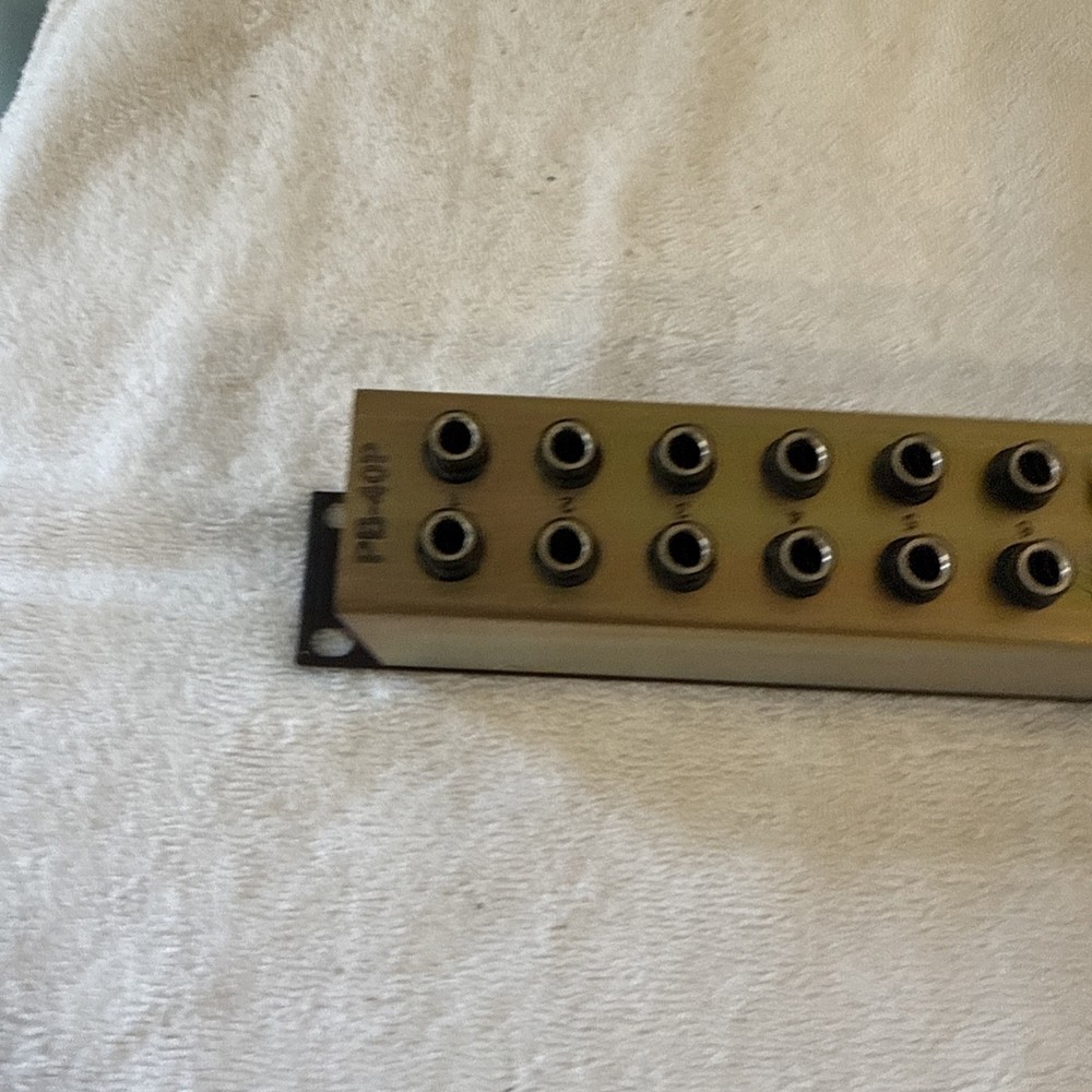 Furman PB-40 Patch Bay Signal Processing Rack Mount