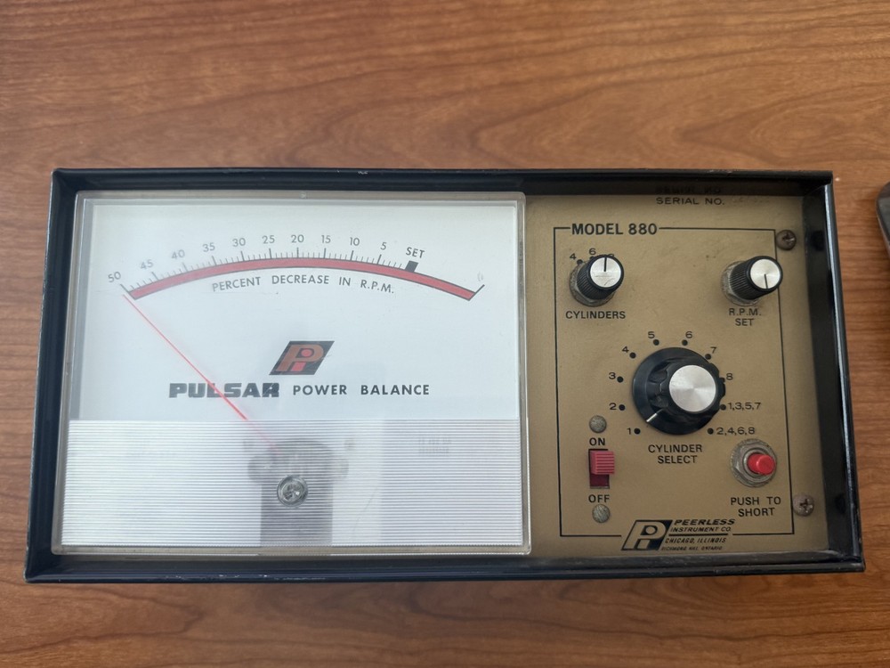 Peerless Instrument Pulsar power balance model 880