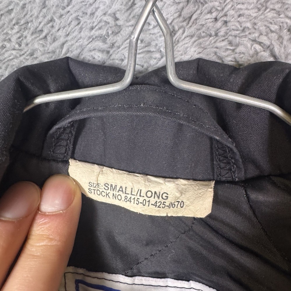 DSCP Quarterdeck Collection Jacket Size Small Long Utility Bomber Lined Unisex