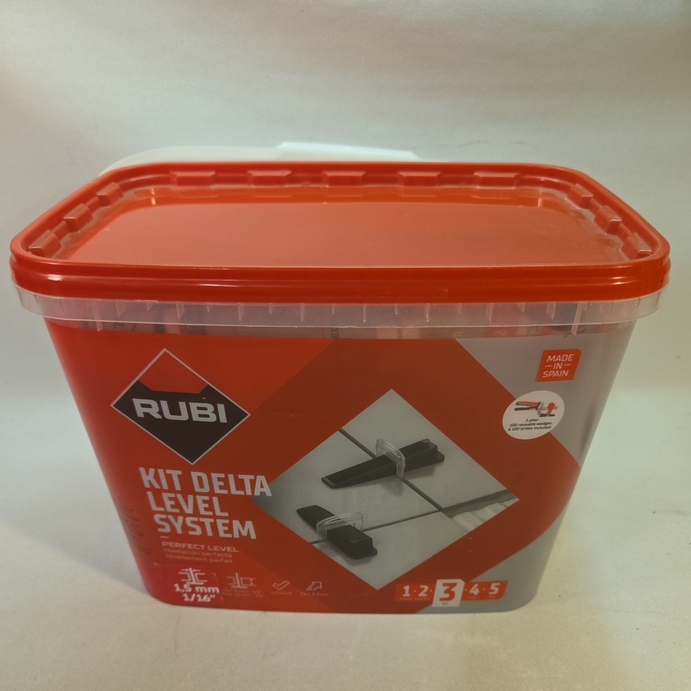 RUBI Delta Level System Kit Clip - Size 1/16" 03914