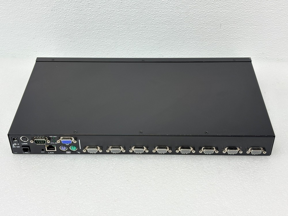 StarTech SV841HDI 8-Port Multi-Platform Digital IP KVM Switch Only - Black