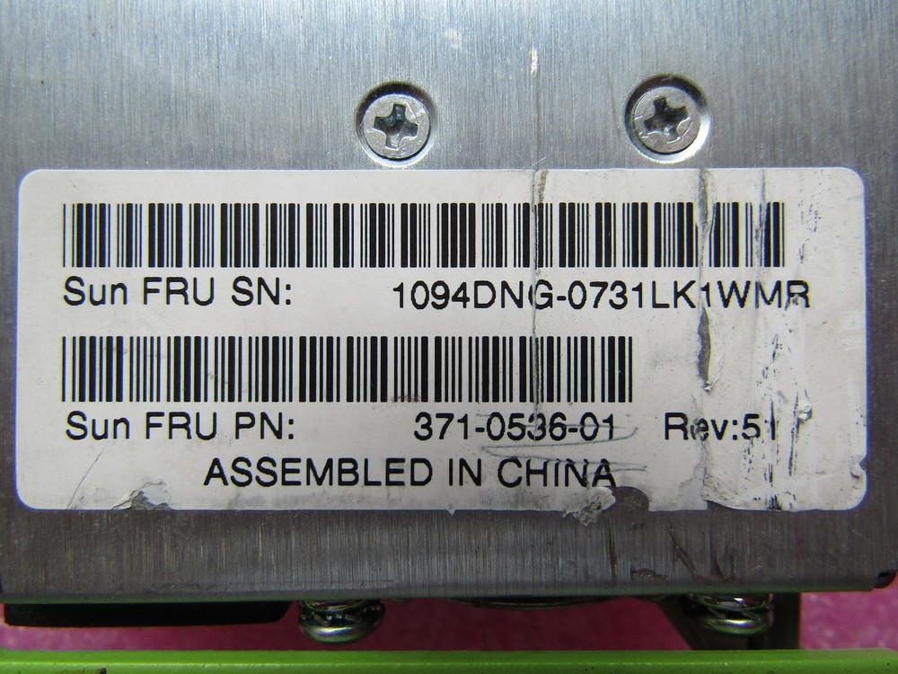 371-0536-01 SUN Power Supply
