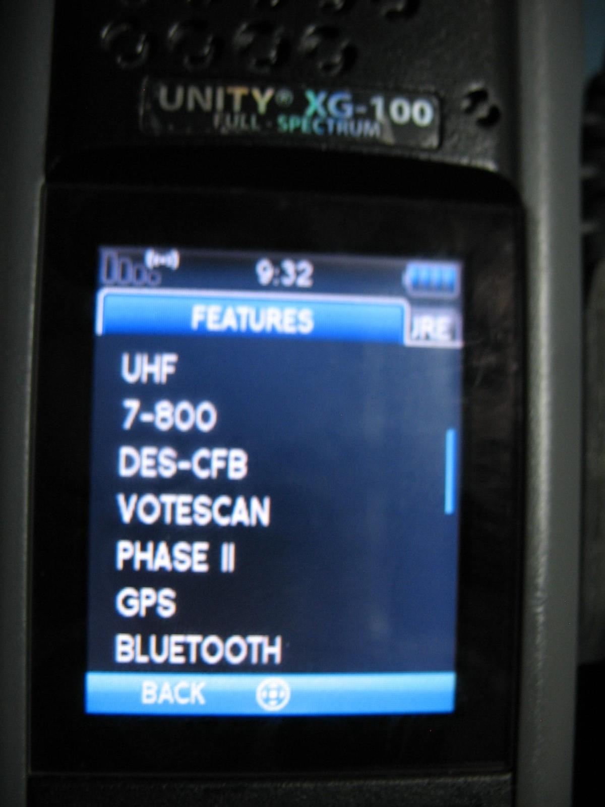 Harris UNITY XG-100P Multi Band P25 Digital Portable Radio Trunking AES/DES