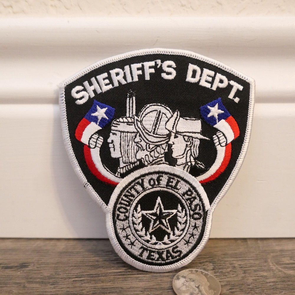Police patch Texas El Paso County Sheriff's dept Sheriff