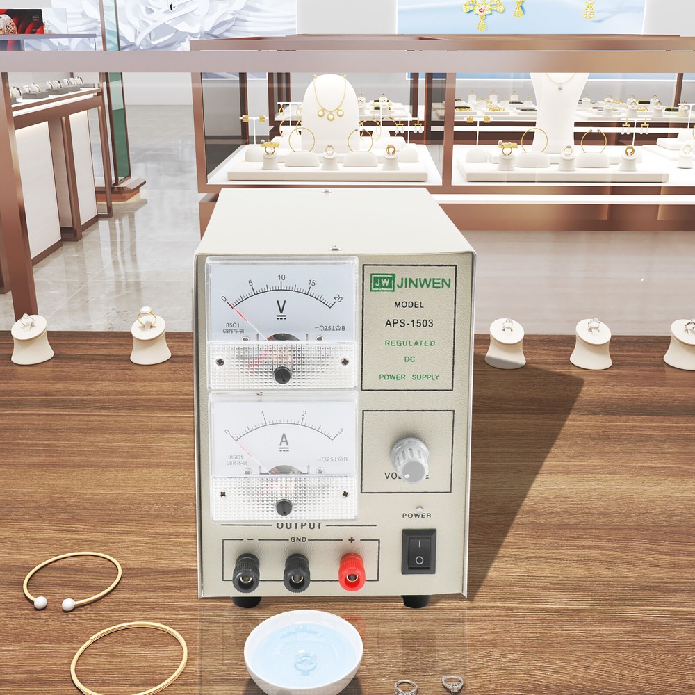 Jewelry Plating Machine Gold Silver Platinum Electroplating Plater Adjustable