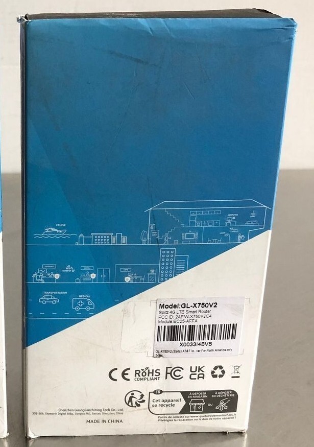 Gl.inet Gl-x750v2 4G Lte Vpn Router