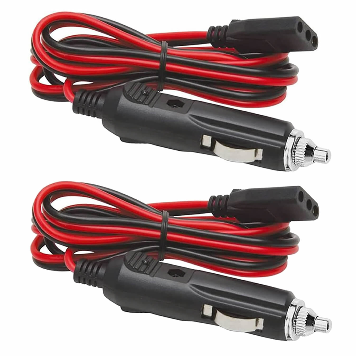 2x Radio Power Cord Cable with 12V Cigarette Lighter Plug For Midland Galaxy