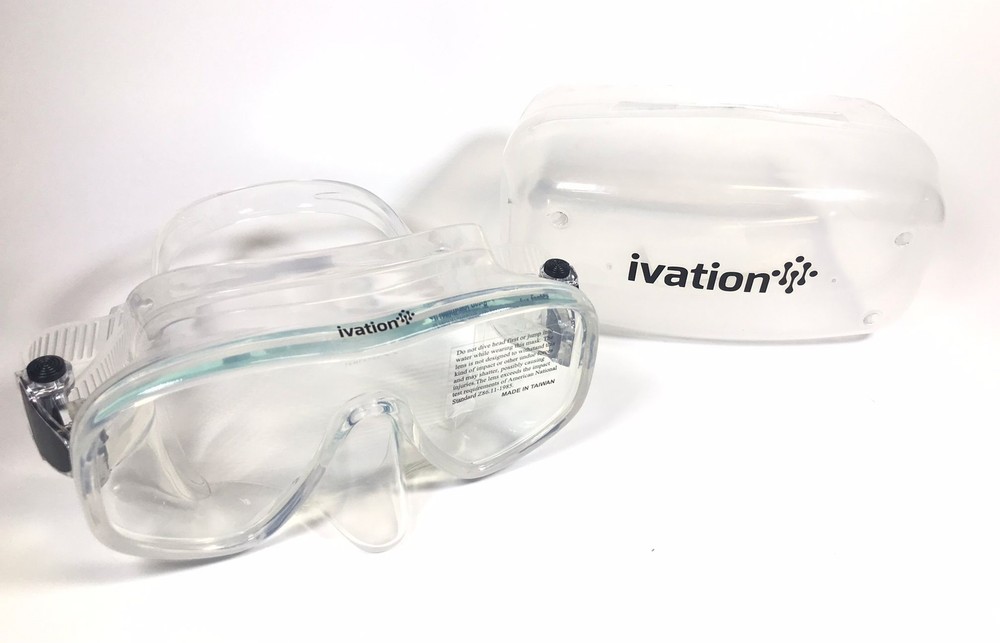 Ivation Frameless Diving Mask - Clear