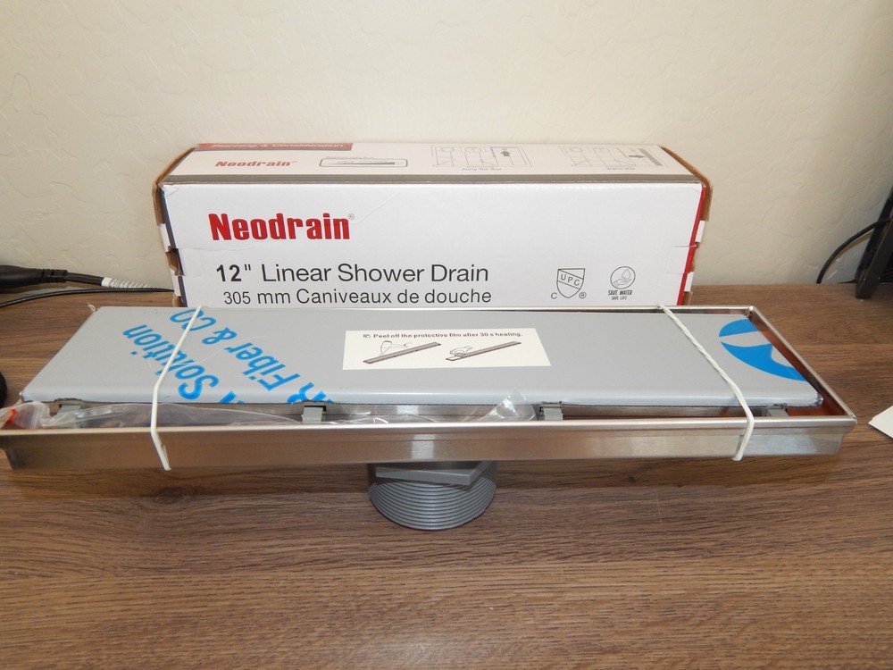 Neodrain 12" Linear Shower Drain