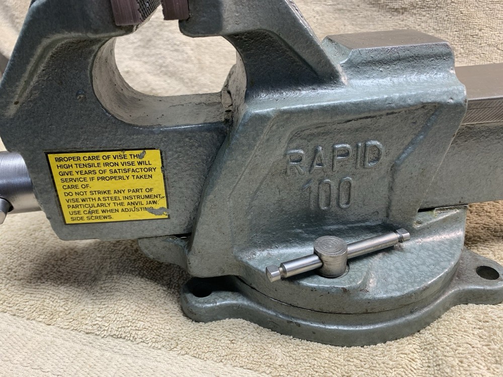 Machinist Tool ATCO Rapid 100 4" Vise (NOS)
