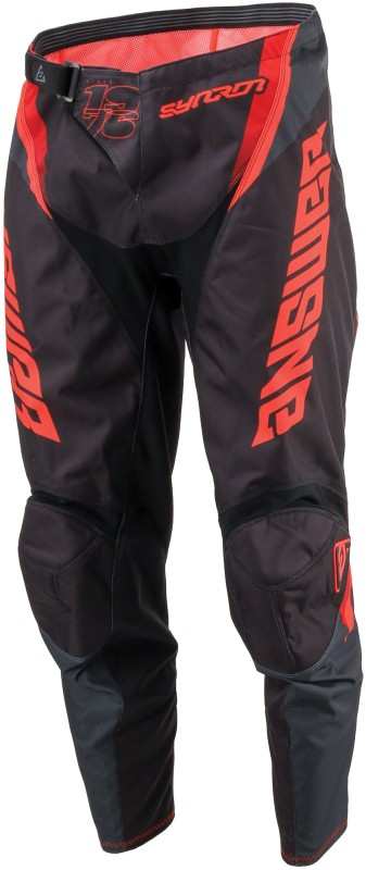 Answer Syncron Envenom Pants Red/Black Youth 18 442548