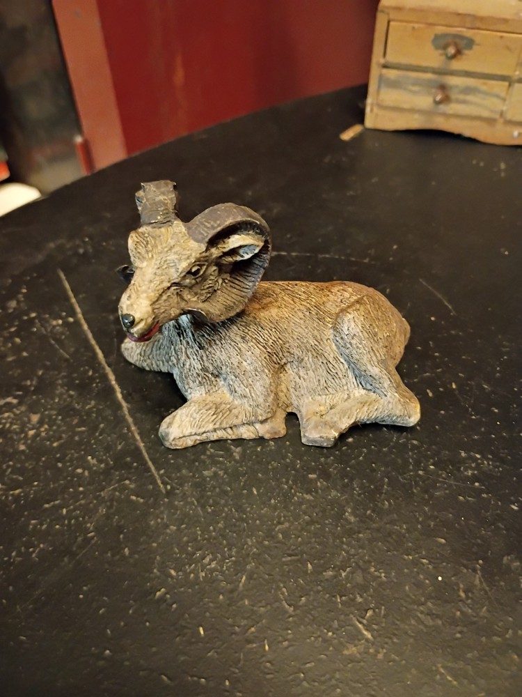 Bighorn Sheep Resin Figurine