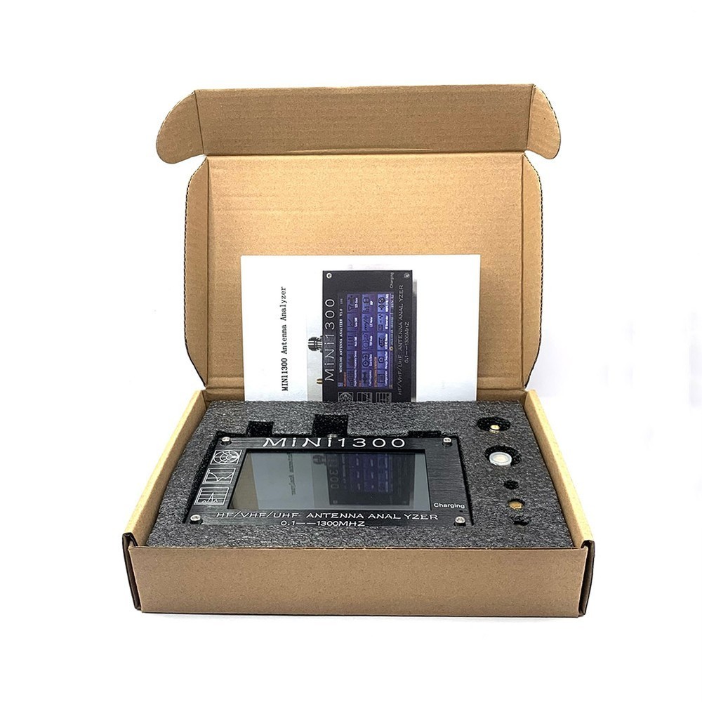 Antenna Analyzer 1pc 4.3\" TFT LCD Display 5V/1.5A UHF Type N Connector