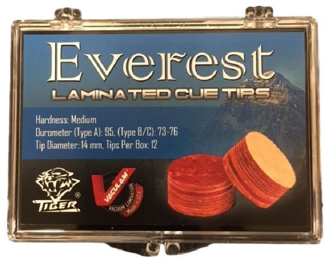2 NEW GENUINE TIGER EVEREST MED LAMINATED TIPS