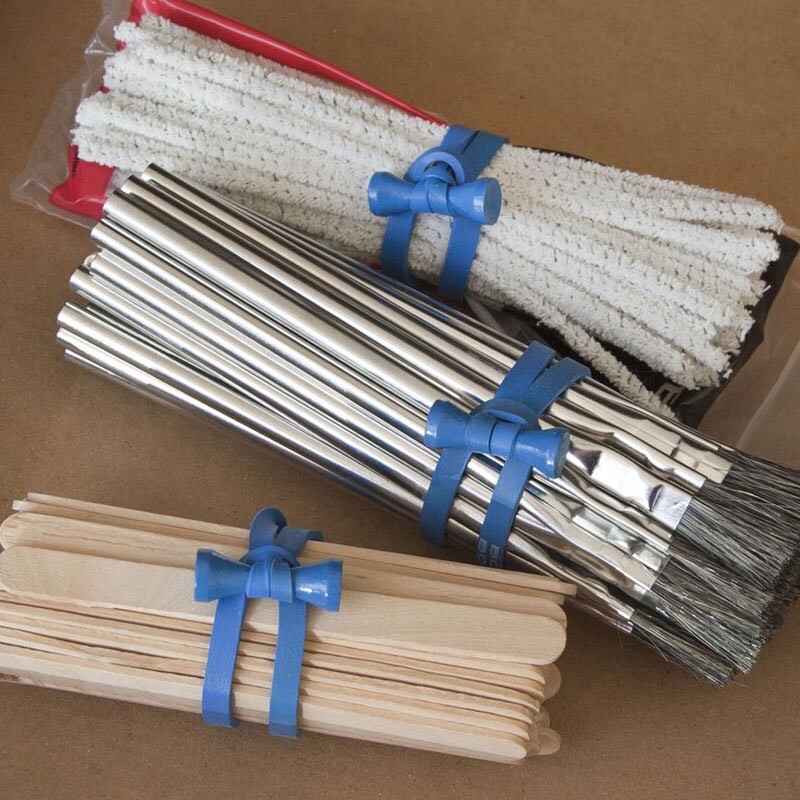 Bongo Ties Standard 5″ Elastic Cable Ties 10Pack - Available in different colors