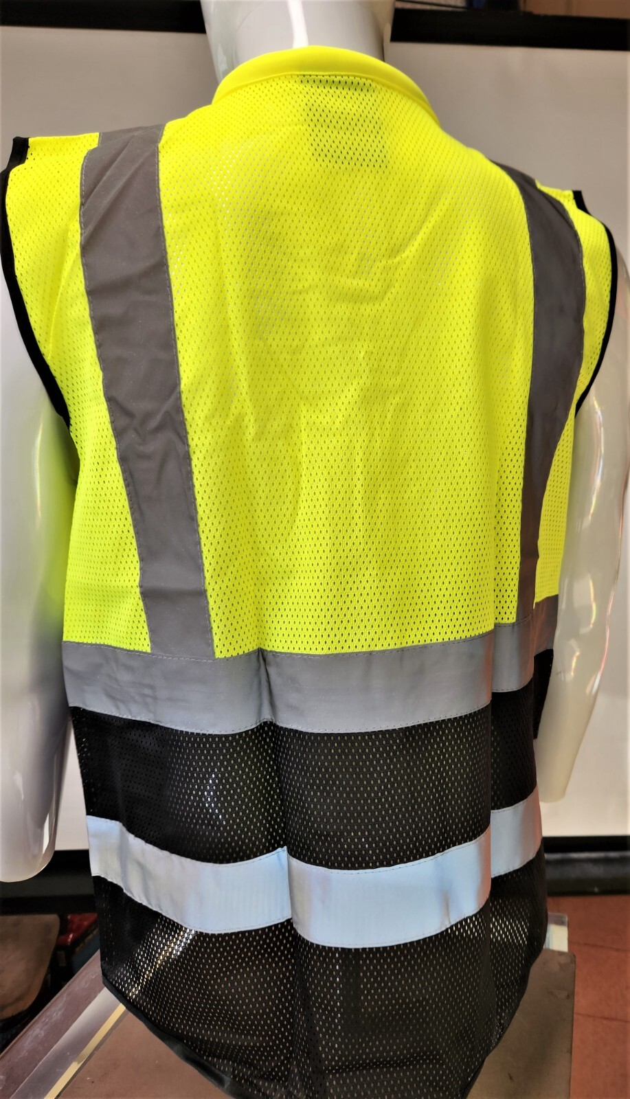 FX SAFETY VEST - Class 2 High Visibility Reflective Yellow Safety Vest