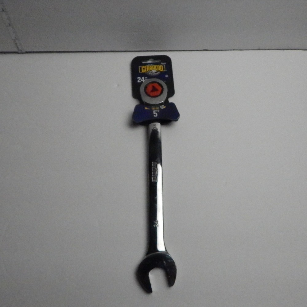 Gearhead 24mm ratcheting combination wrench