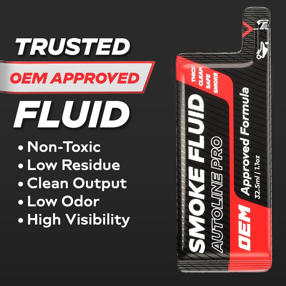 Automotive Smoke Machine 4.4oz Fluid Solution - Starter Size | Thick
