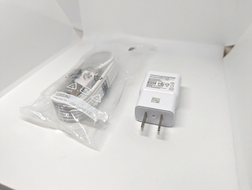 Samsung EP-TA50JWS Fast Charging Wall Charger with 3 Ft Type C Cable