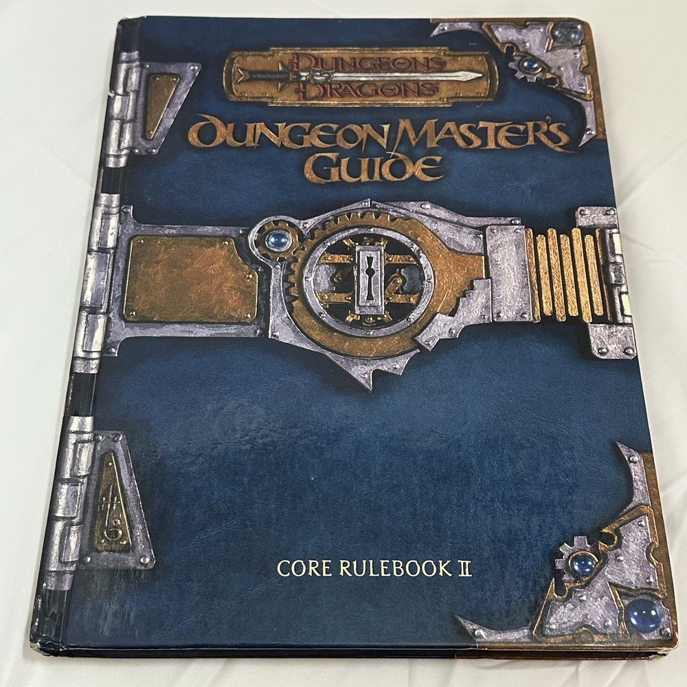 D&D - Dungeon Master's Guide Core Rulebook II (2000) FIRST PRINTING!!! (3e)