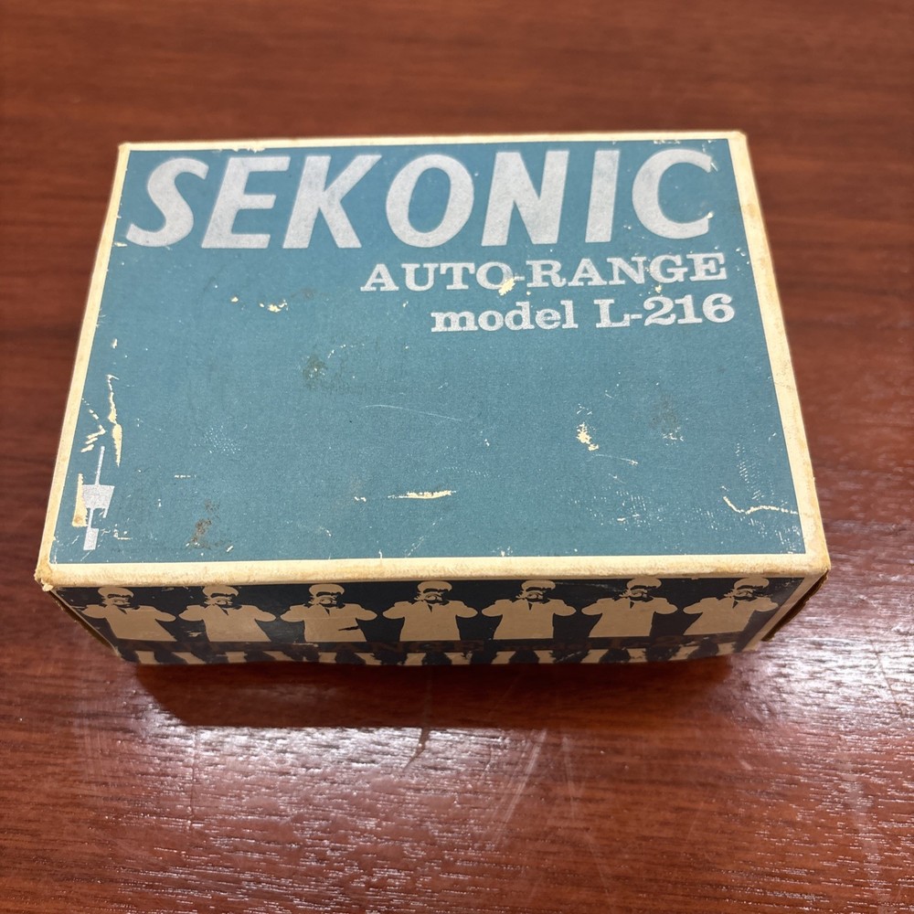 SEKONIC Auto-Range Model L-216 Exposure Meter Made In Japan