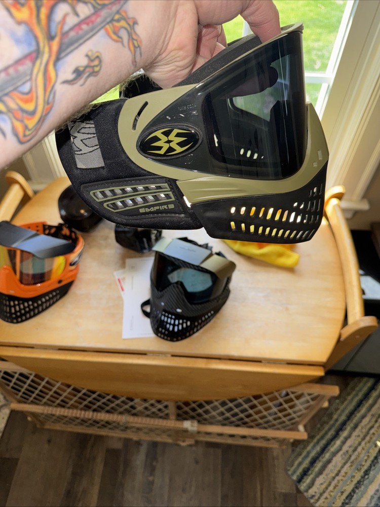 Empire Eflex Paintball Mask Olive