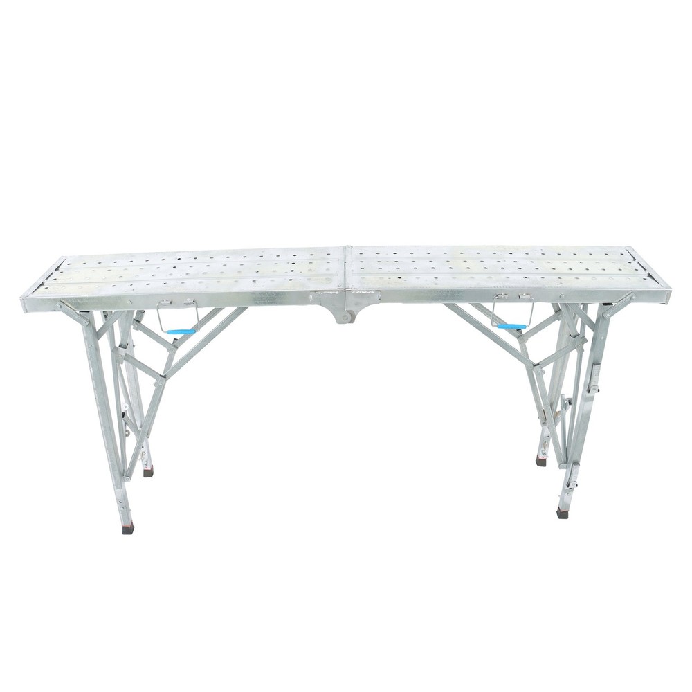 1.8m Versatile Folding Ladder Scaffolding Platform For Drywall Decorating