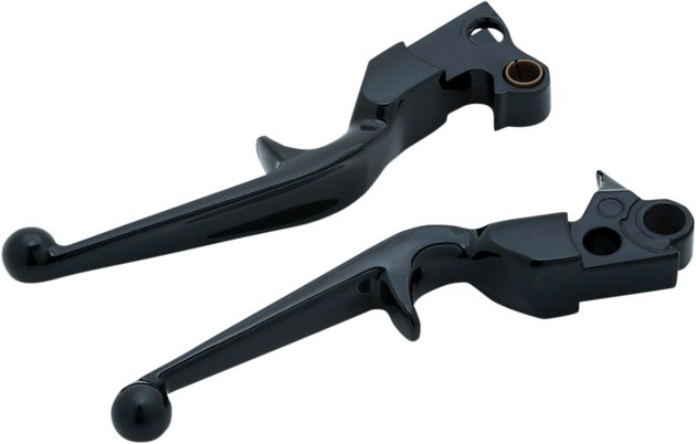 Kuryakyn Trigger Lever Set Black #1845 Harley Davidson