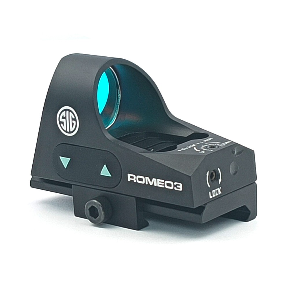 Sig Sauer ROMEO3 Red Dot Reflex Sight 1x25mm 3 MOA Graphite copy