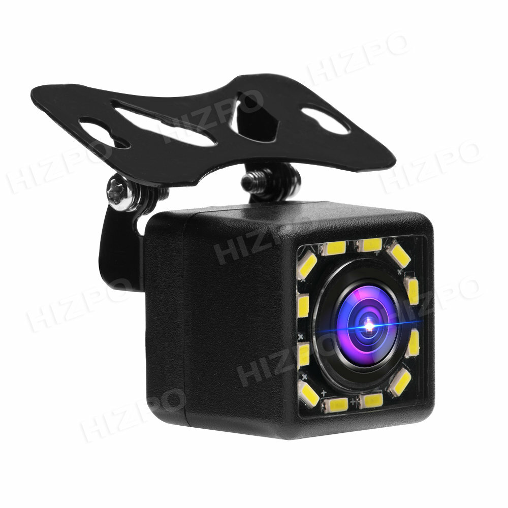 Car Rear View Backup Camera 170° CMOS H Reverse night camera 12LED IR Waterproof