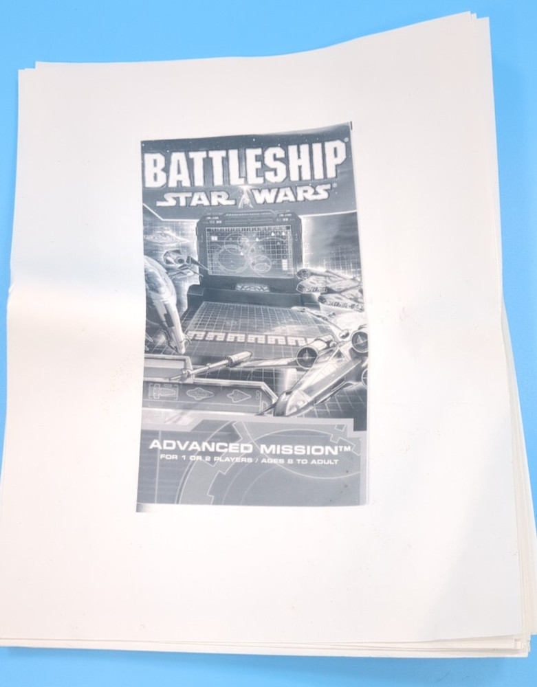2002 Electronic Battleship Star Wars Edition Milton Bradley - missing 1 stand