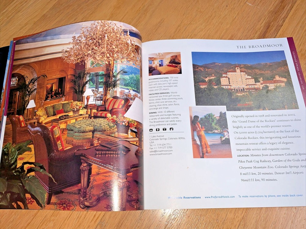 2005 PREFERRED HOTELS & RESORTS WORLDWIDE Directory