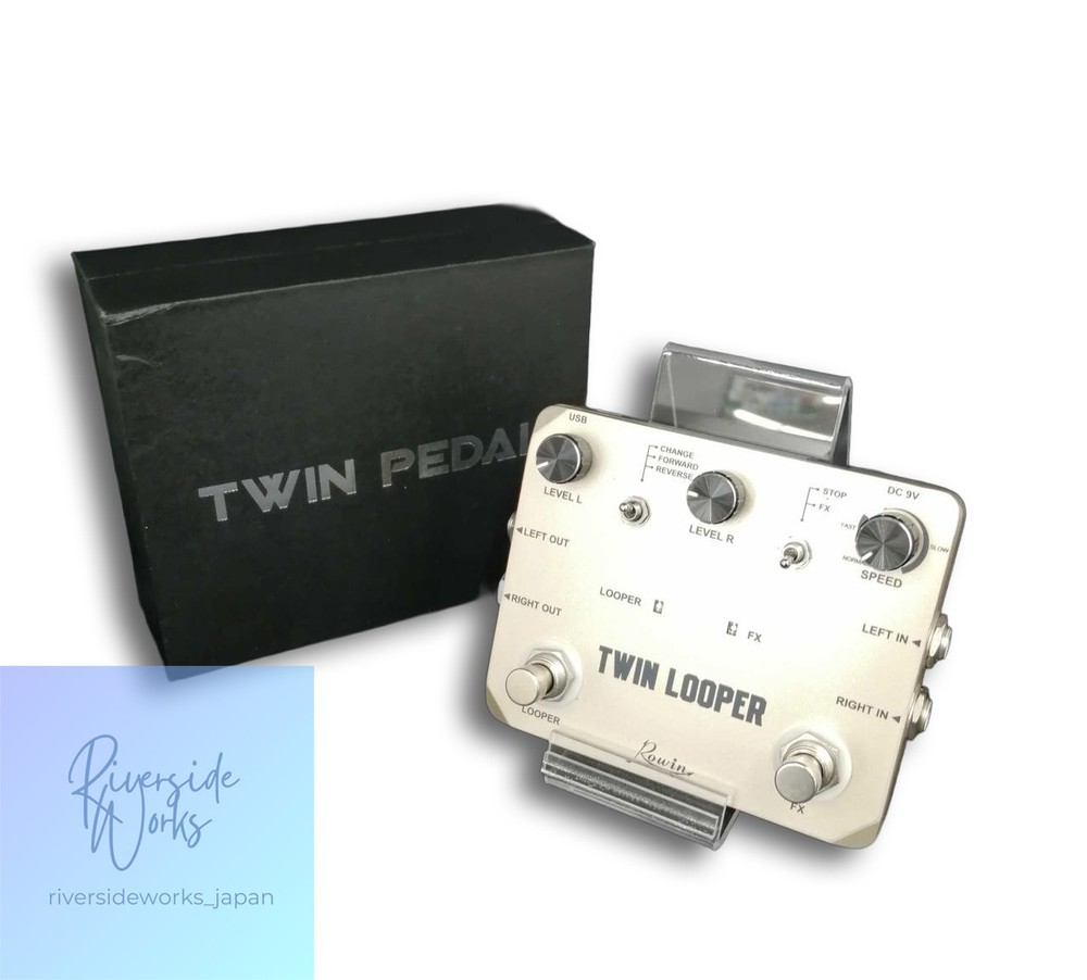 Rowin Twin Looper Effects Pedal - Dual Looping Capability JP