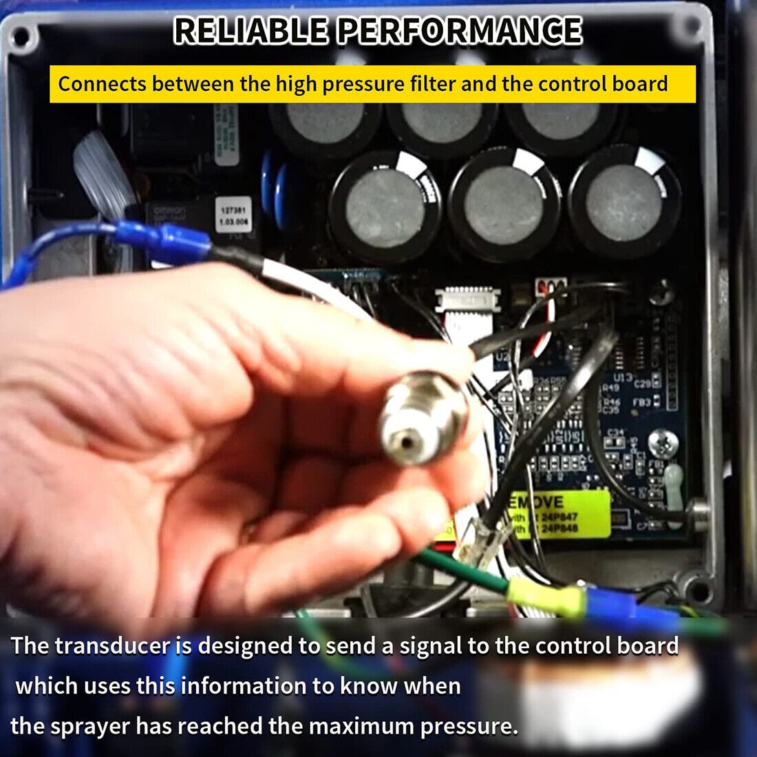 243222 Airless Sprayer Pressure Transducer for Graco Airless Paint Sprayer